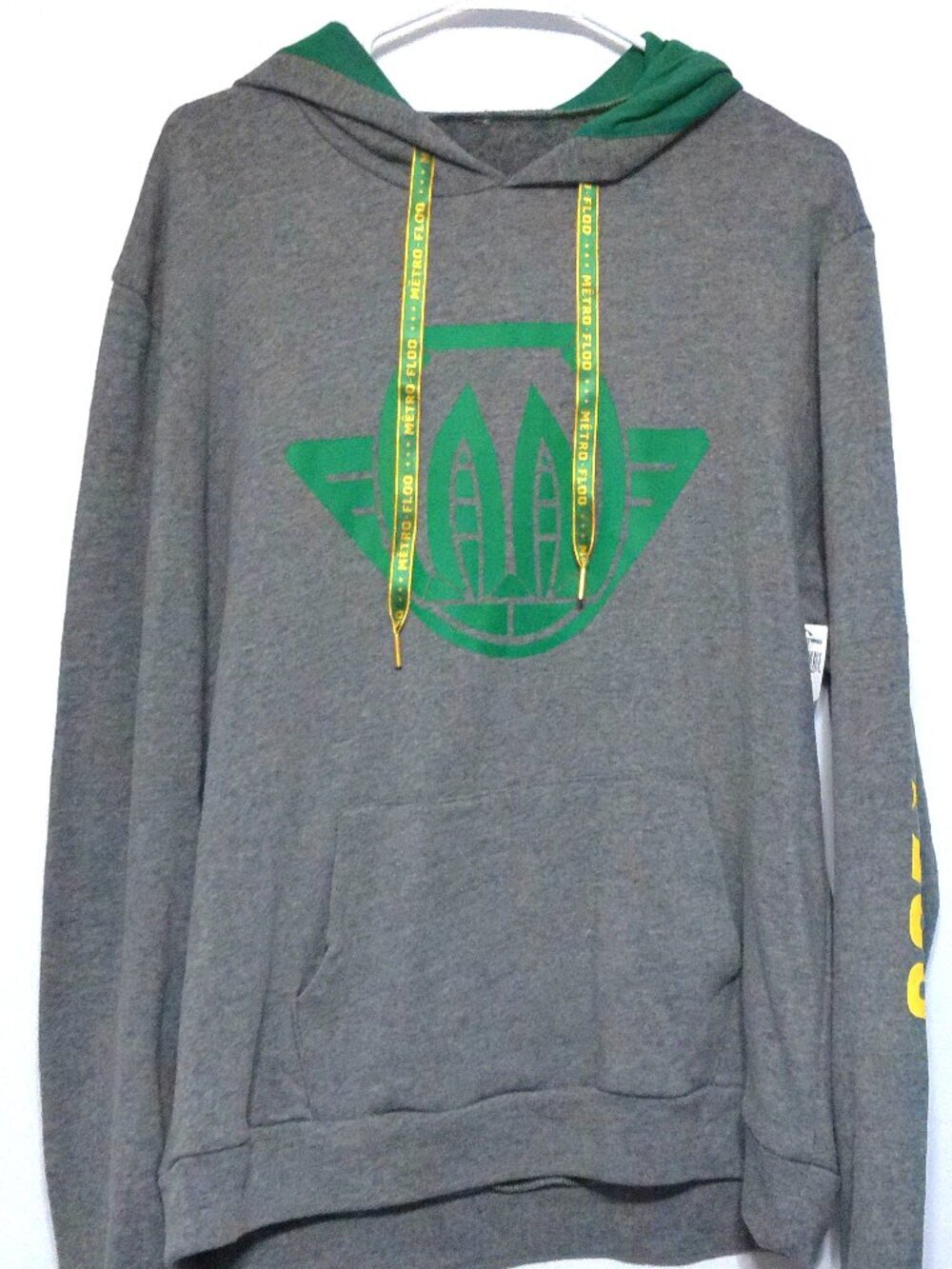 Harry Potter Epic Universe Floo Network Hoodie XL Gray Universal Studios NWT